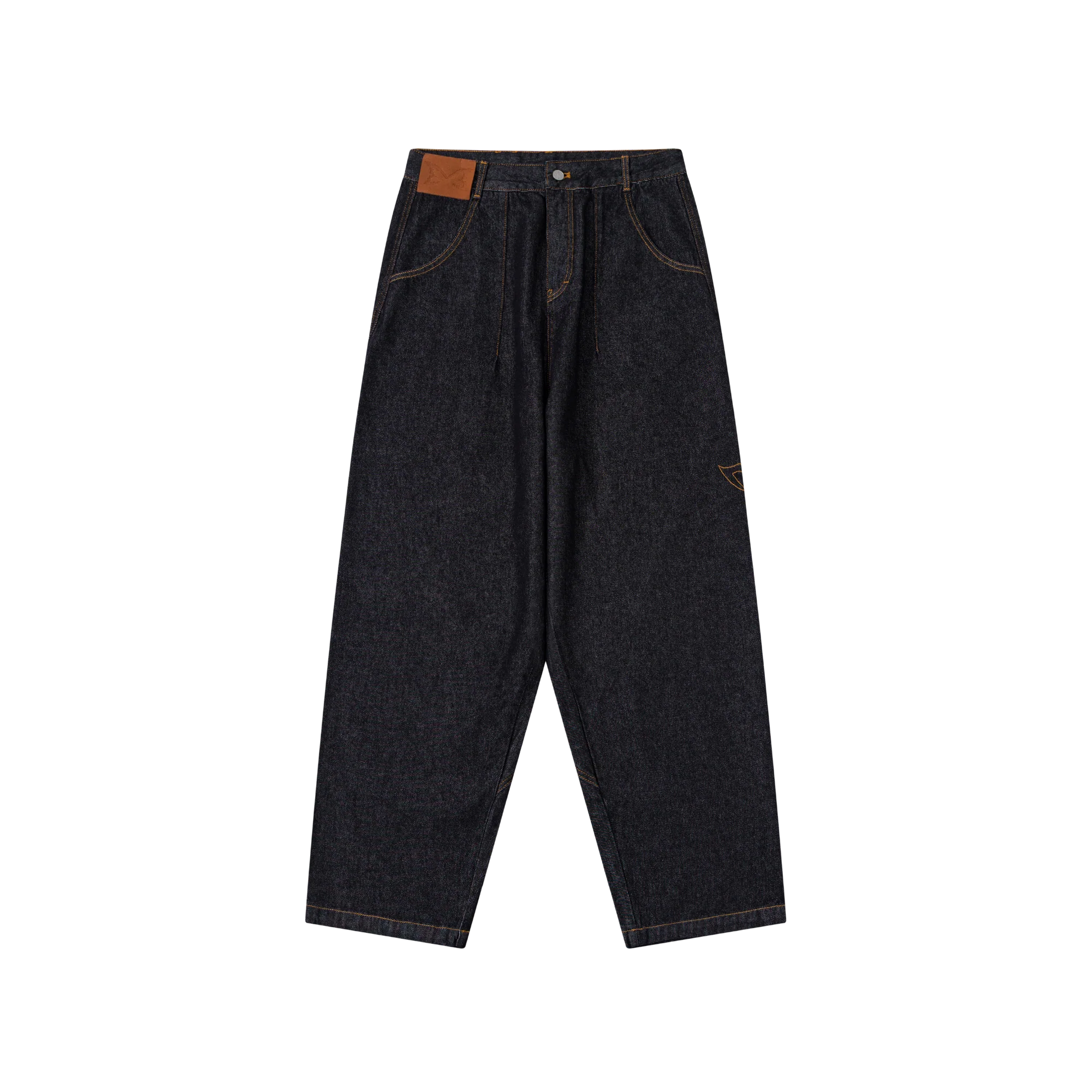 Reverse Bigstep Denim (Black / Gold)