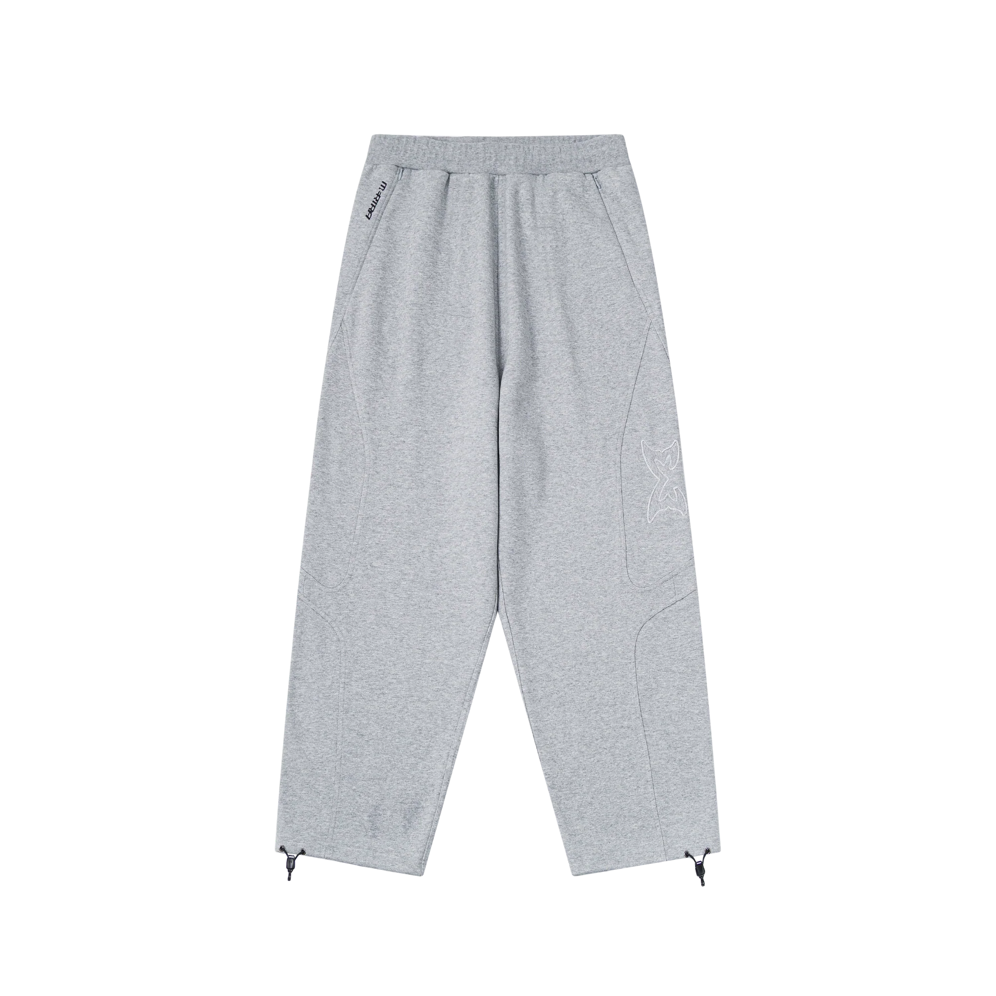 Split Panel Joggers (Grey)