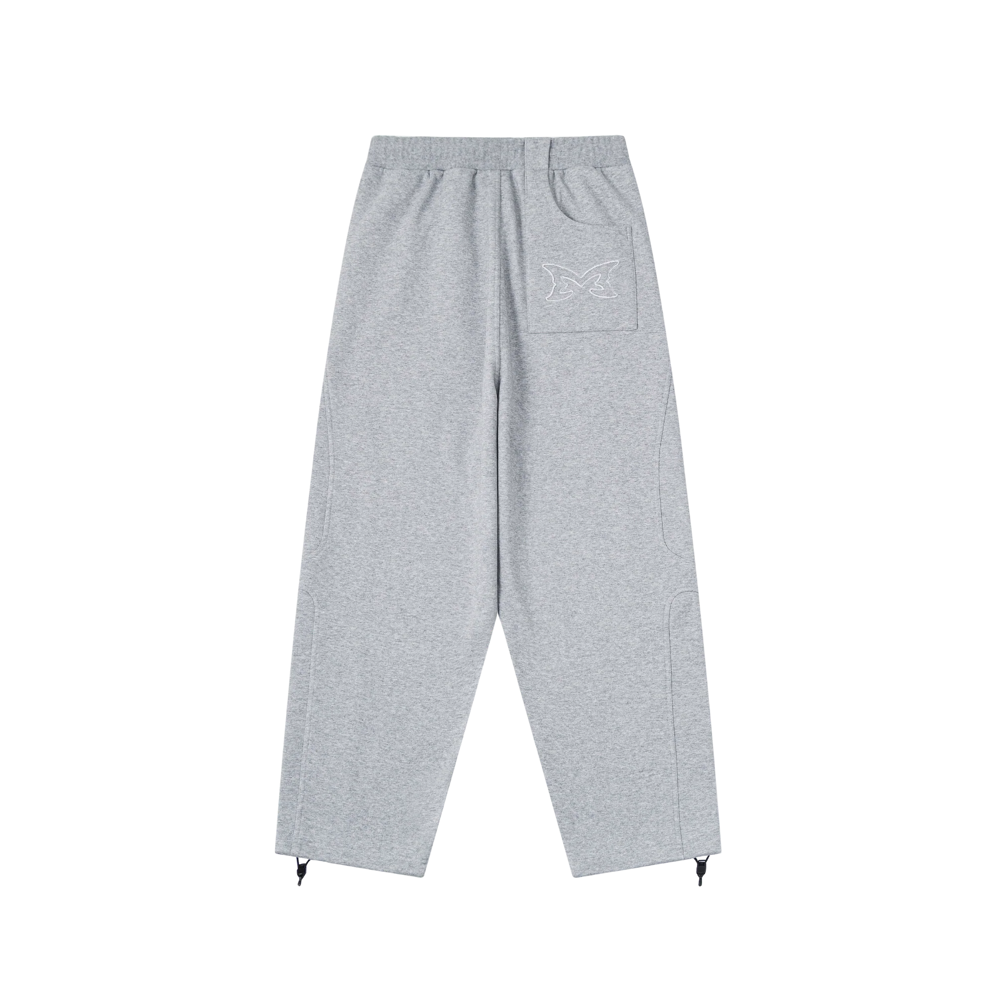 Split Panel Joggers (Grey)