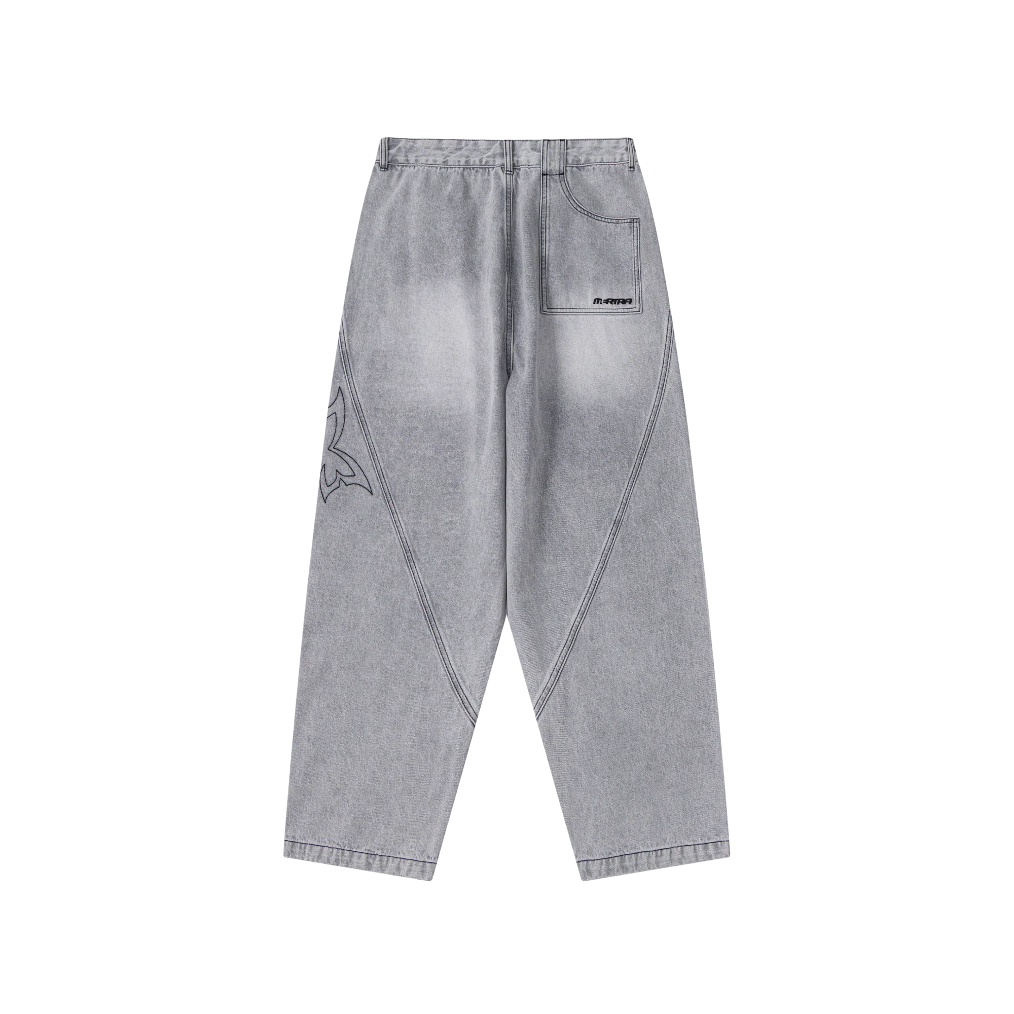 Reverse Bigstep Denim (Grey / Black)