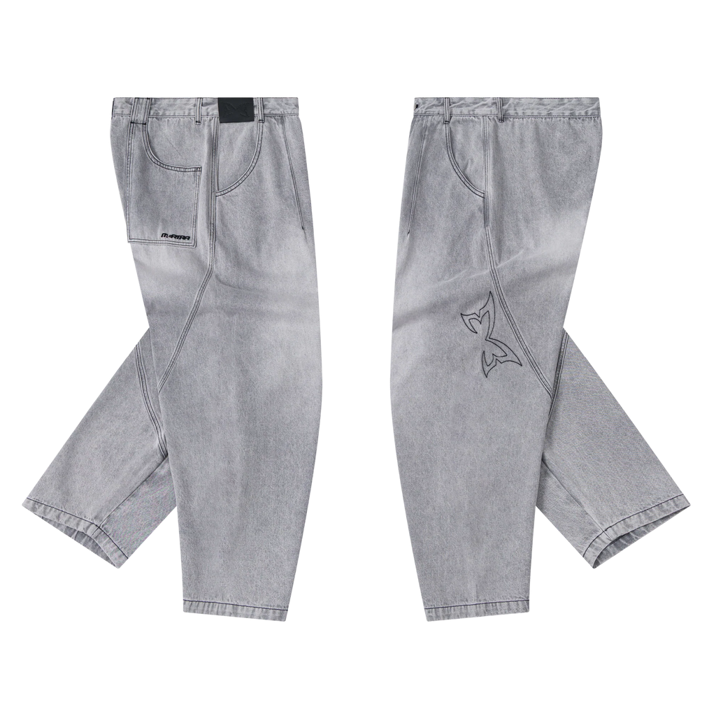 Reverse Bigstep Denim (Grey / Black)