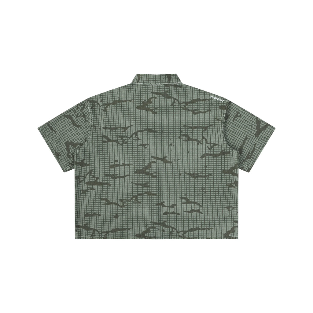 Mertra Grid Camo Shirt
