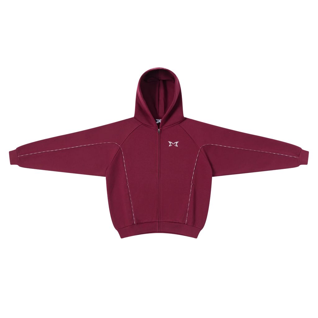 Piping Hood (Maroon)