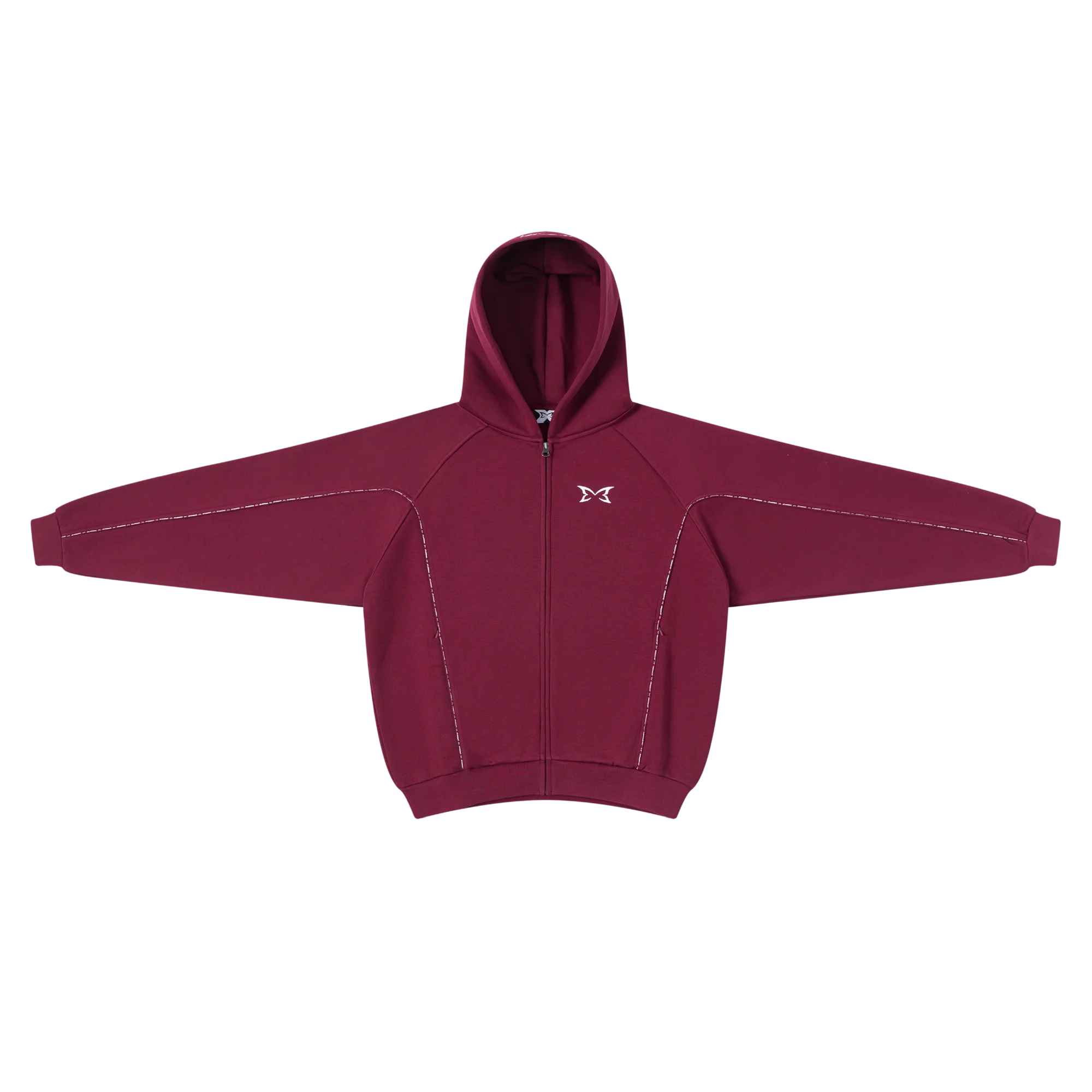 Piping Hood (Maroon)