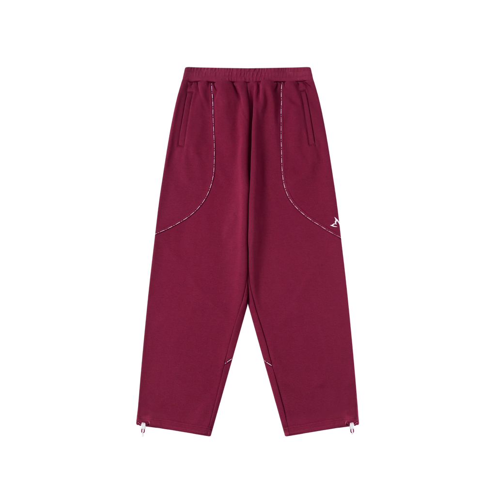 Piping Joggers (Maroon)