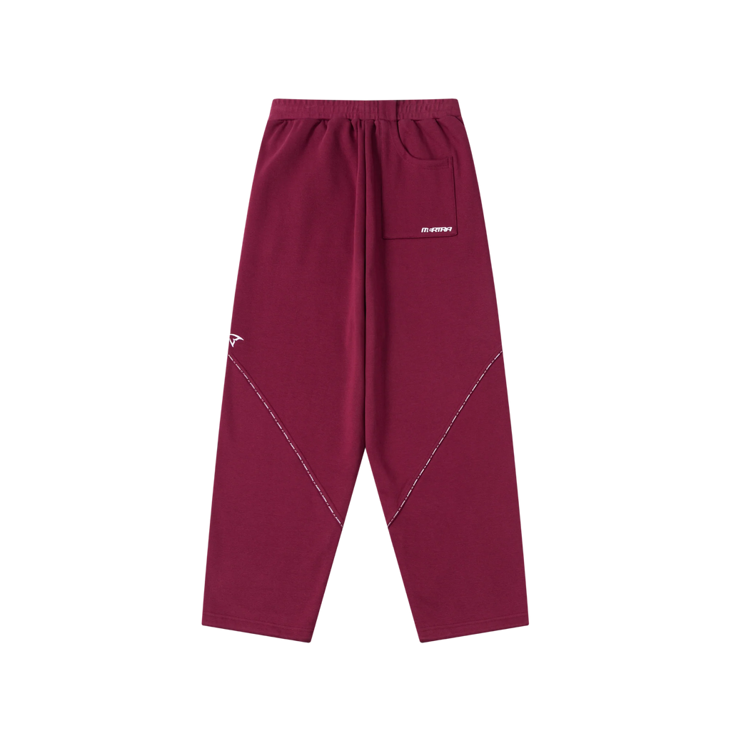 Piping Joggers (Maroon)