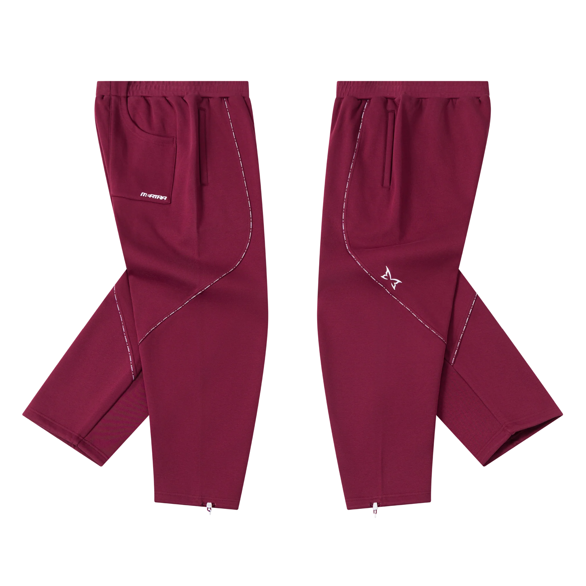 Piping Joggers (Maroon)