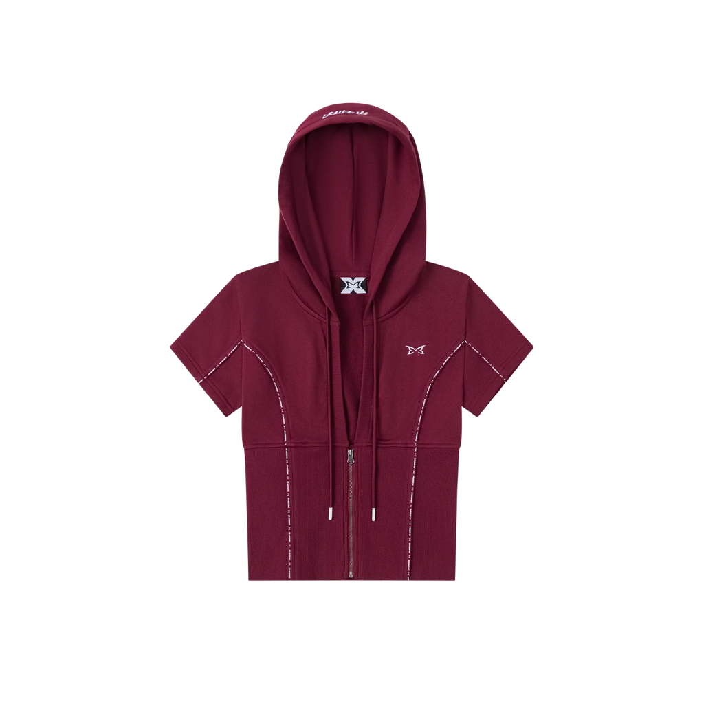 Women’s Piping Top (Maroon)