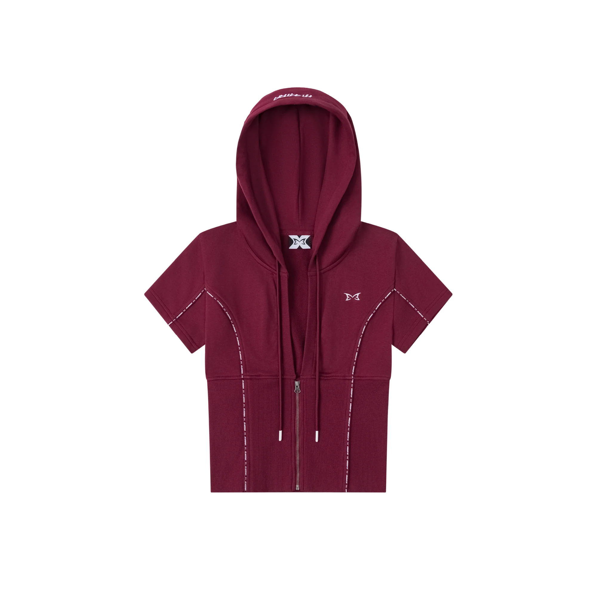 Women’s Piping Top (Maroon)