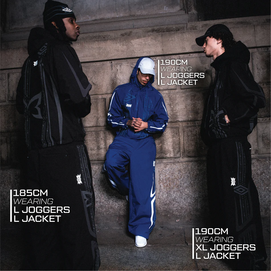 MERTRA x Umbro Technical Bottoms (Blue)