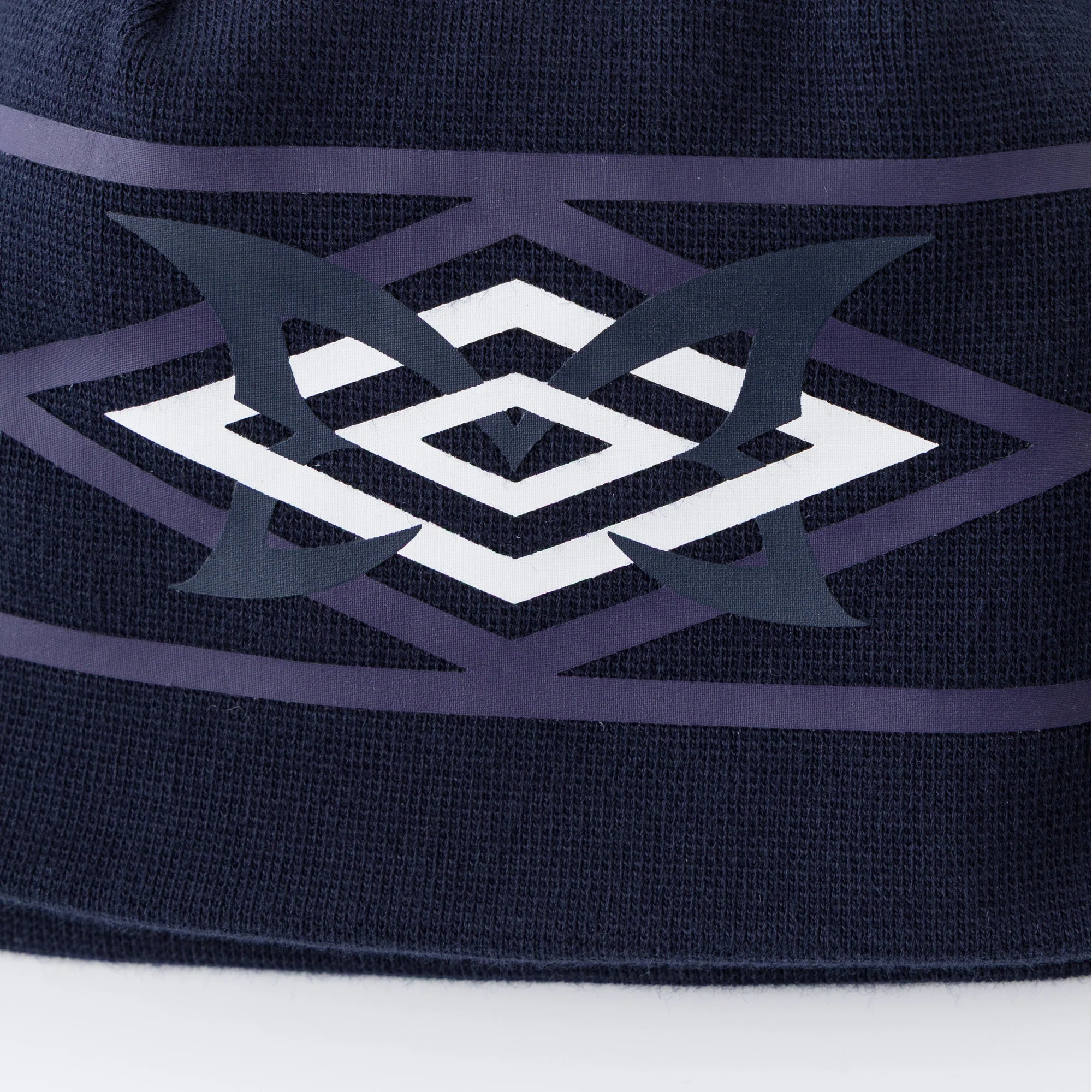 Mertra x Umbro Warm Up Beanie (Black / Navy)