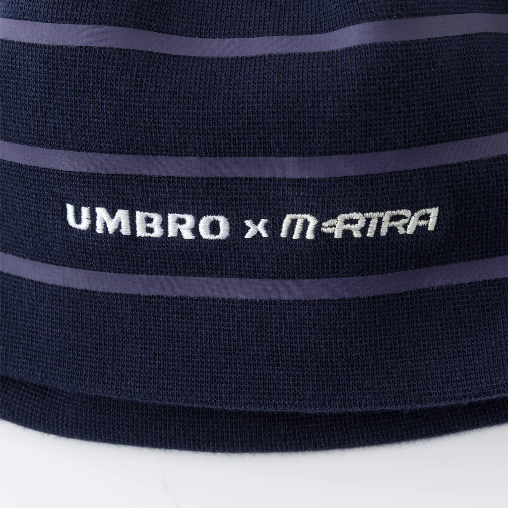 Mertra x Umbro Warm Up Beanie (Black / Navy)