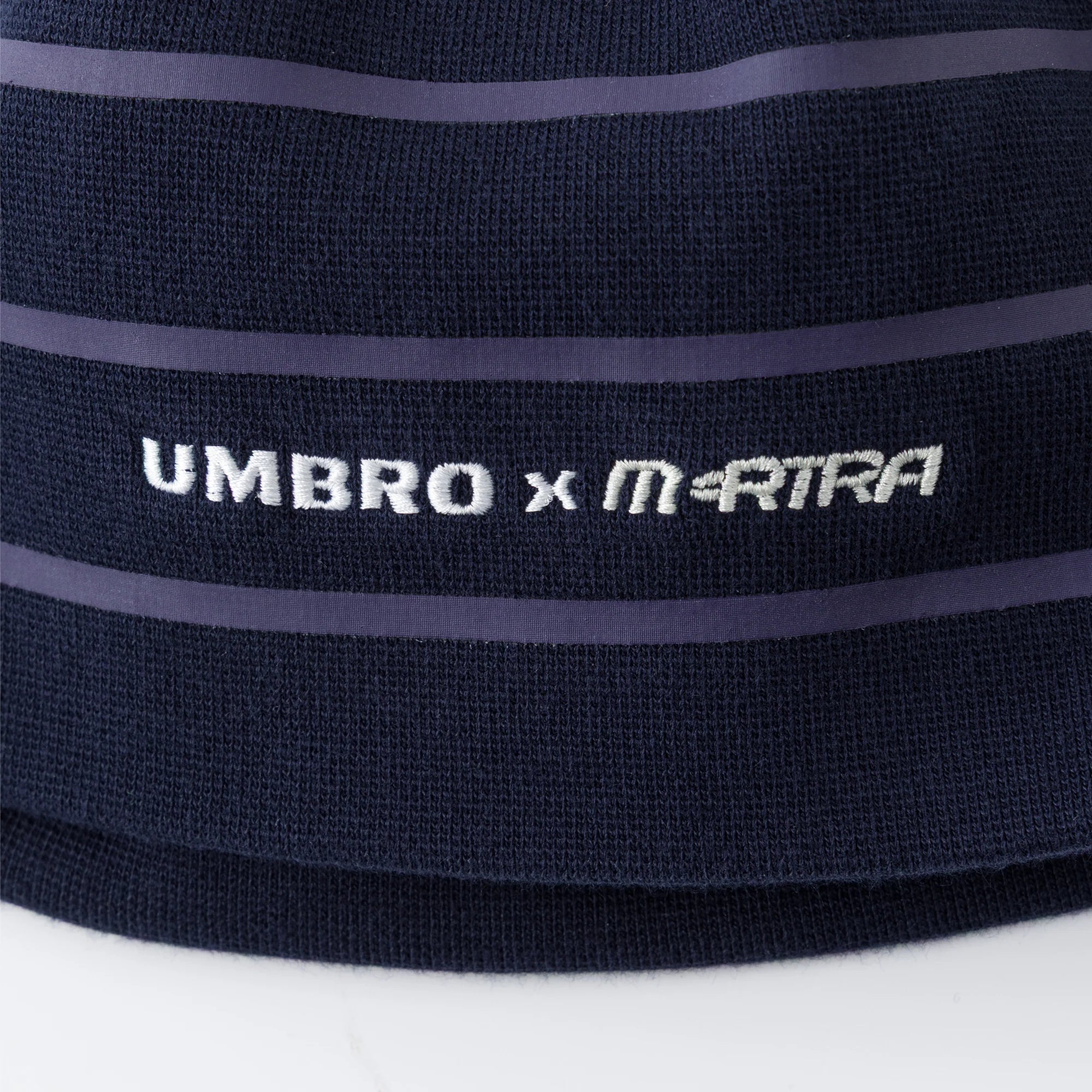 Mertra x Umbro Warm Up Beanie (Black / Navy)