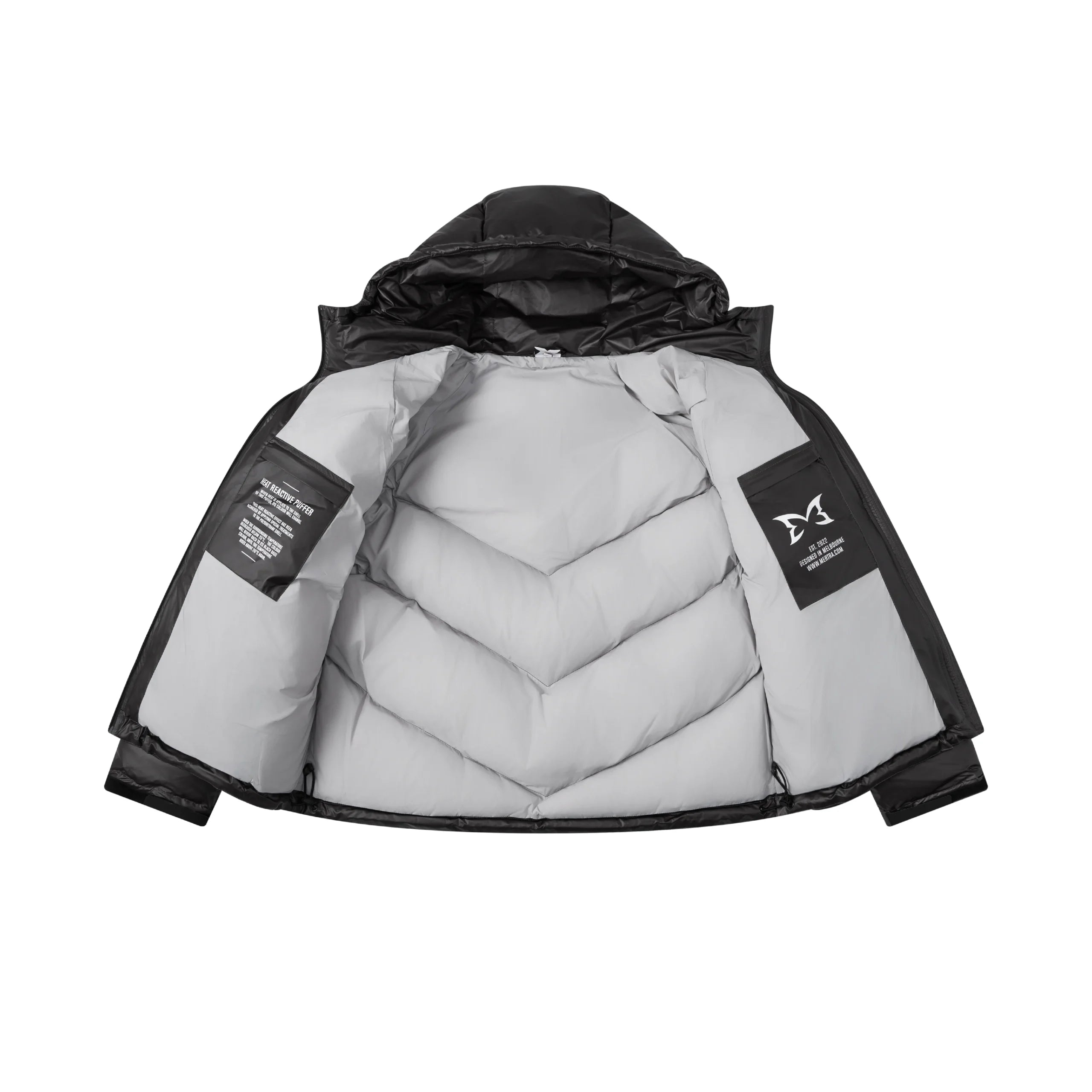 Mertra Heat Reactive Puffer (Coal)