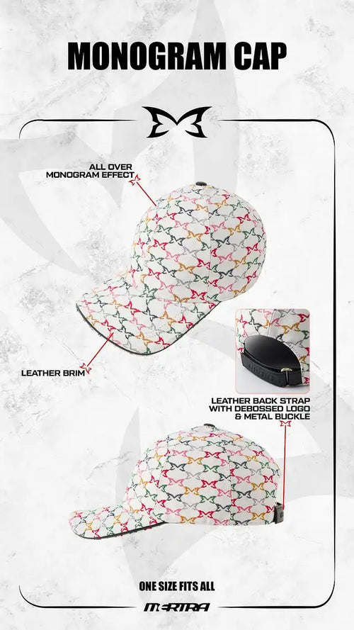 Mertra Monogram Canvas Cap – The Mertra