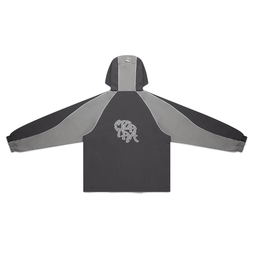 Mertra Nylon Track Jacket (Grey)