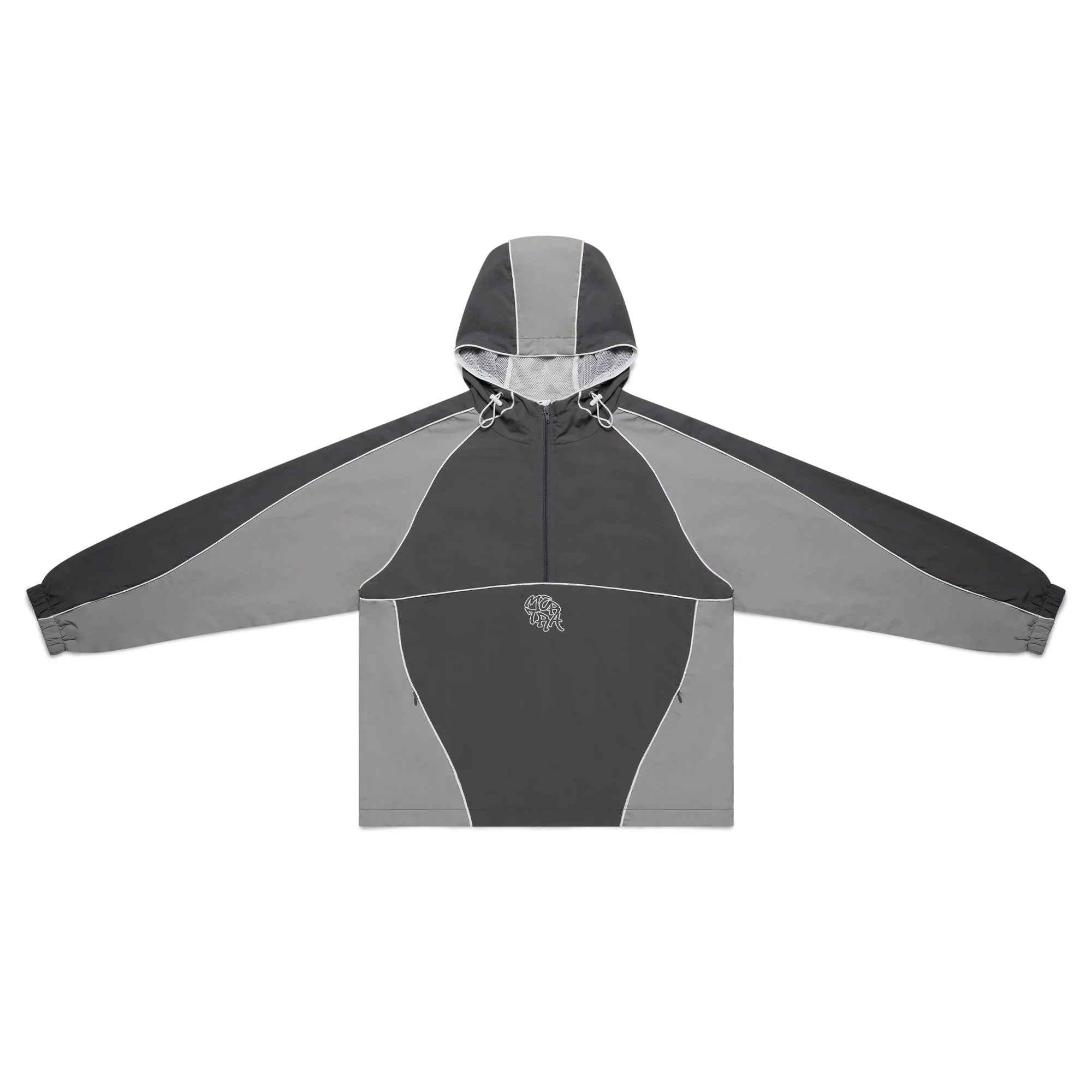 Mertra Nylon Track Jacket (Grey)