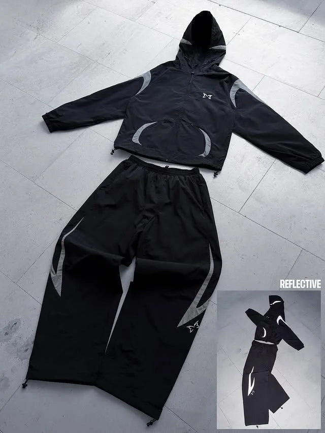 Mertra Stealth Nylon Trackie (Reflective)