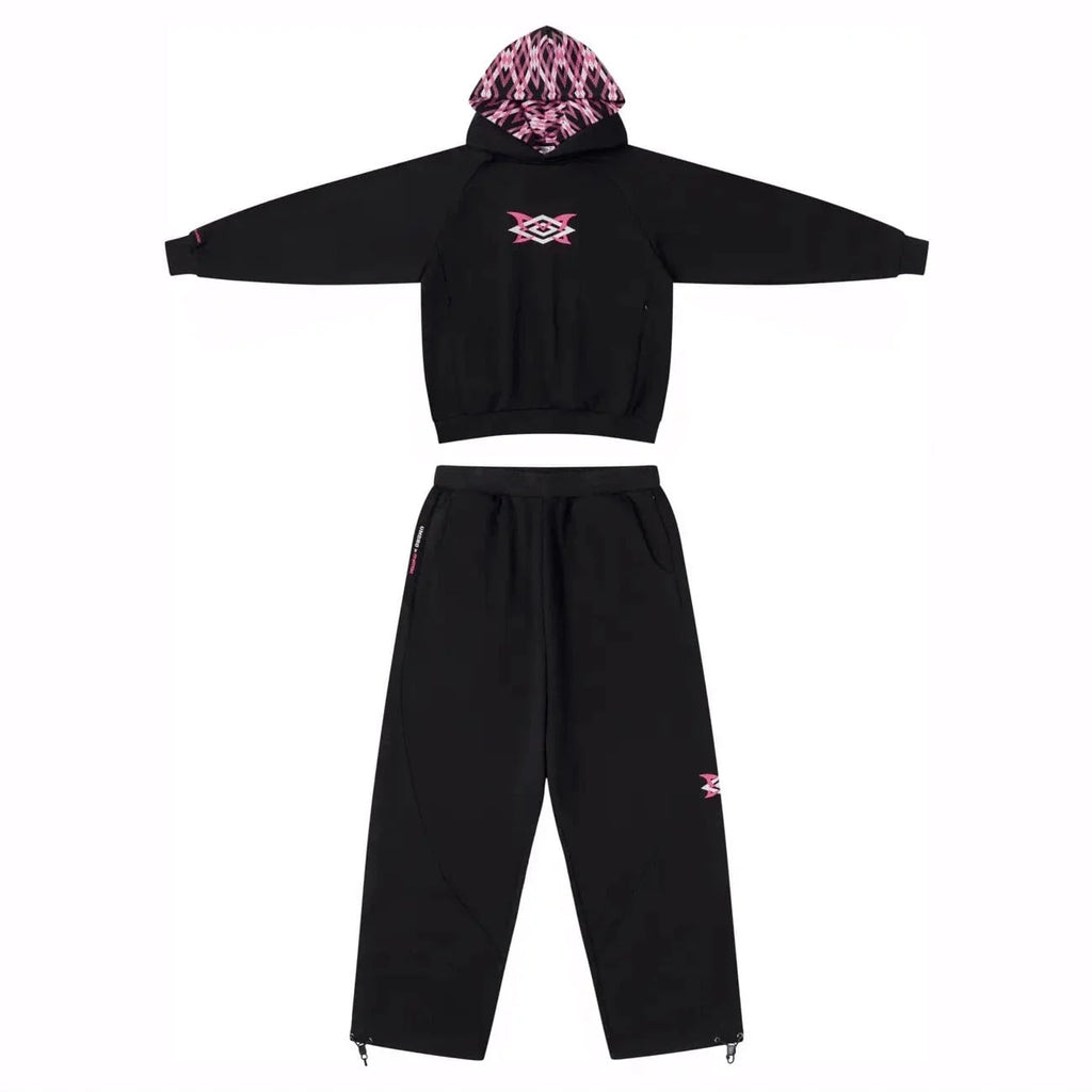 Mertra x Umbro Warm Up Tracksuit  (Grey / Black)