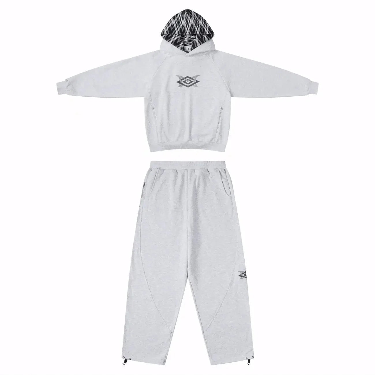 Mertra x Umbro Warm Up Tracksuit  (Grey / Black)