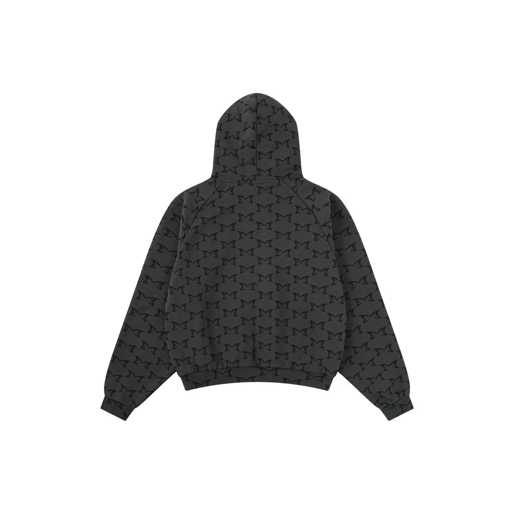Mertra Monogram Hood (Dark Grey)