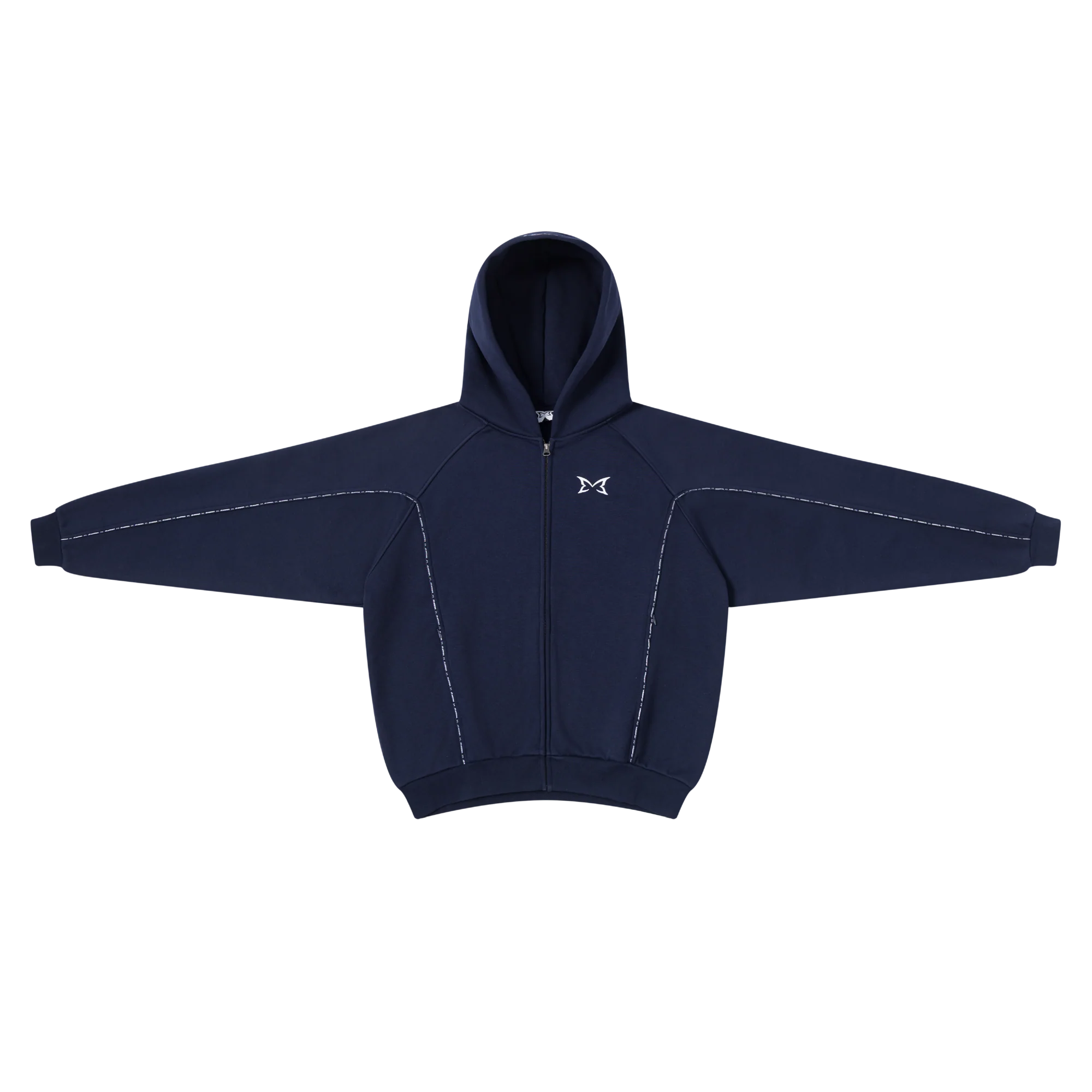 Piping Hood (Navy)