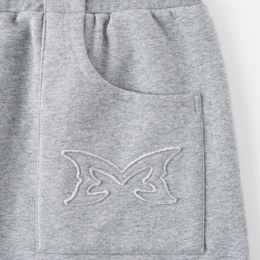 Split Panel Joggers (Grey)
