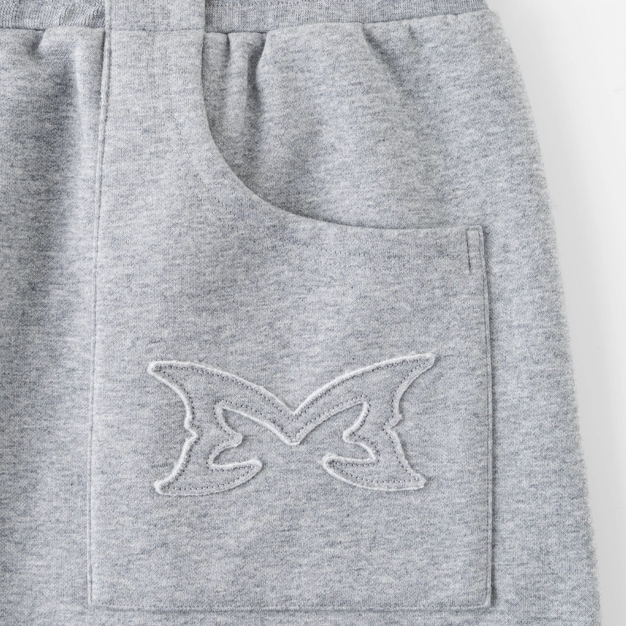 Split Panel Joggers (Grey)