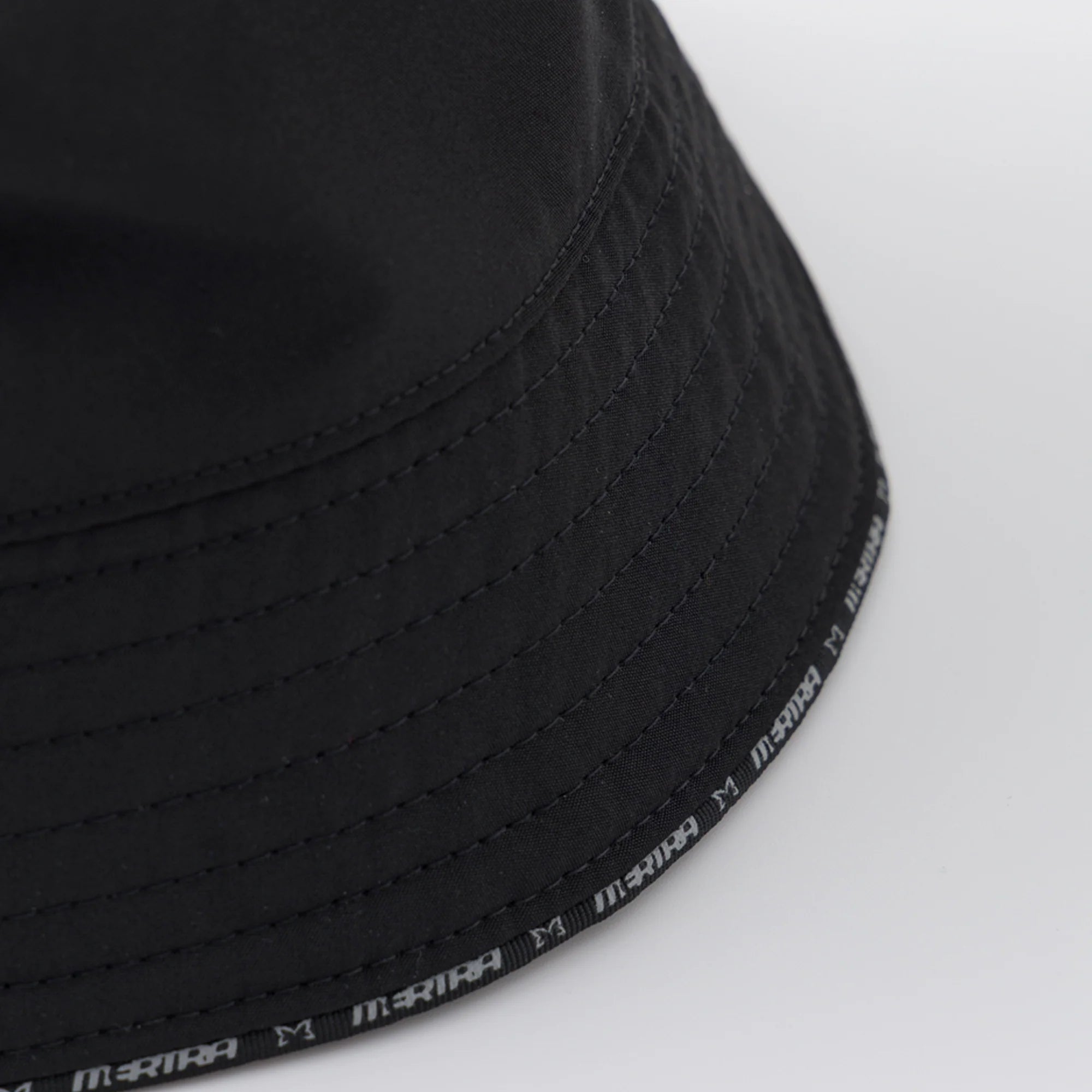 Piping Bucket Hat (Black)