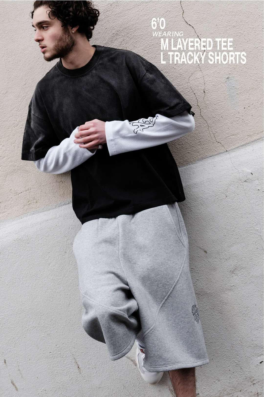 Layered Tee (Black)